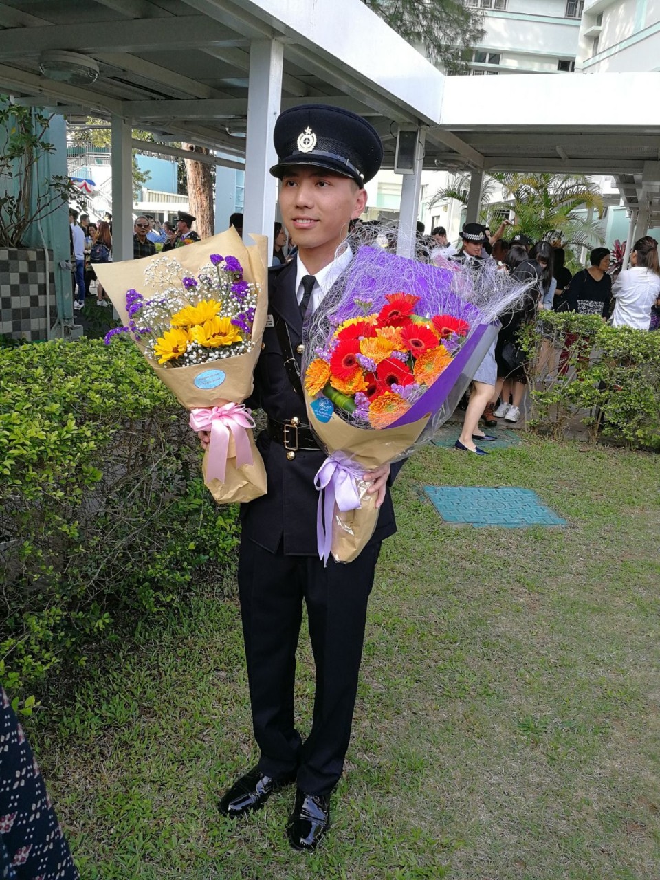 客人滿意回相片及好評*畢業花束