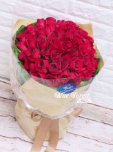 * 愛。永恆*39枝紅玫瑰花束