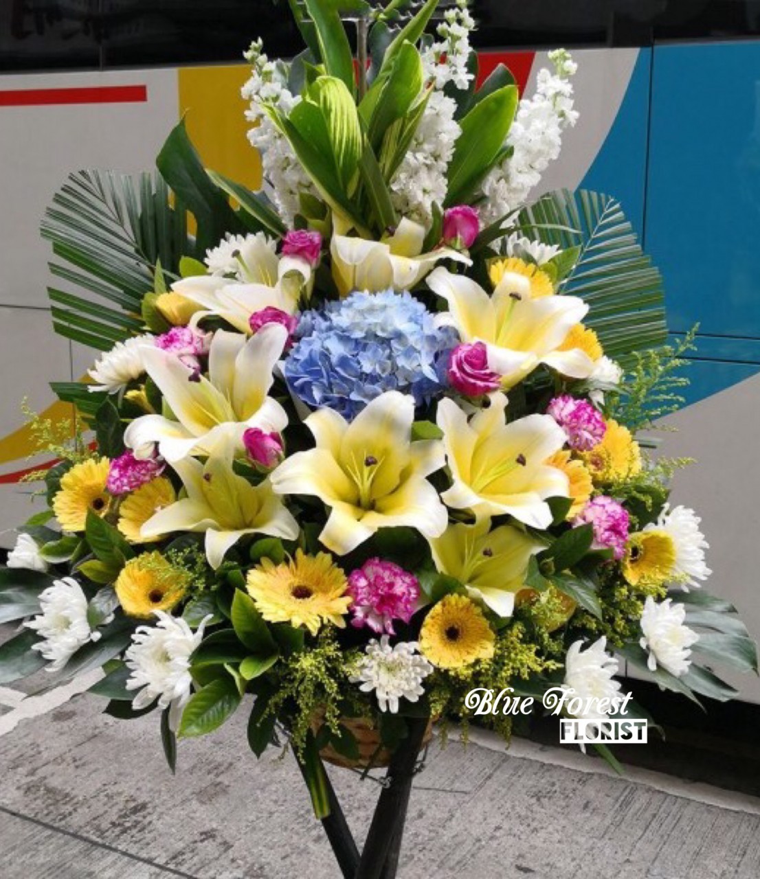 帛事花籃15