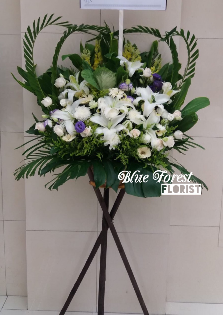 帛事花籃10