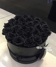 荷兰黑玫瑰花盒