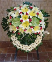 帛事花圈17