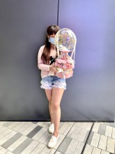 *告白氣球*香薰玫瑰花盒連生日氣球（可選鮮花玫瑰/仿真花香薰玫瑰）