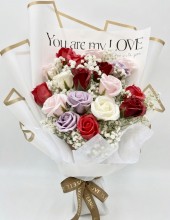 限时优惠*香薰玫瑰花束18支装