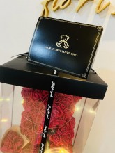 LED 520玫瑰小熊*免費附送迷你花束